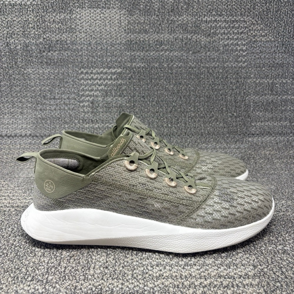 Allbirds SuperLight Trainers Men's Size 14 Green Athletic Running Walking Shoes
